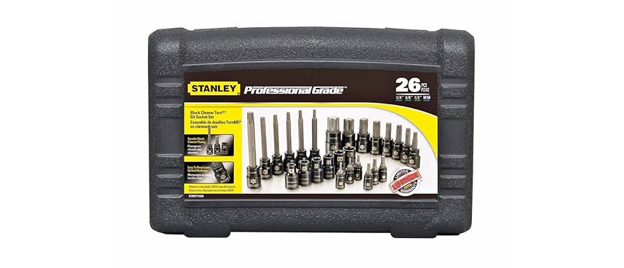 Stanley STMT71656 26-piece Professional Grade Black Chrome